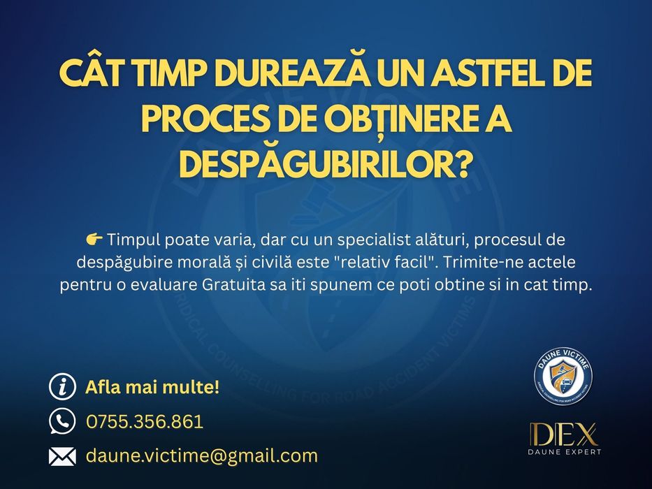 Fractură din Accident? Spitalizare după Accident?Obține Despăgubiri!