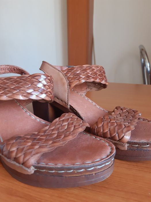 Sandale Kickers, mar 37, piele naturala