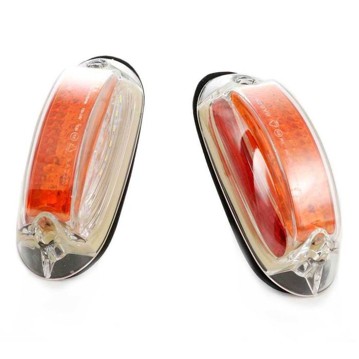 1 бр. ЛЕД LED габарити рогчета  за вертикален монтаж , 12-24V