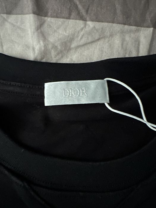Tricou Christian Dior, negru, marime M, L