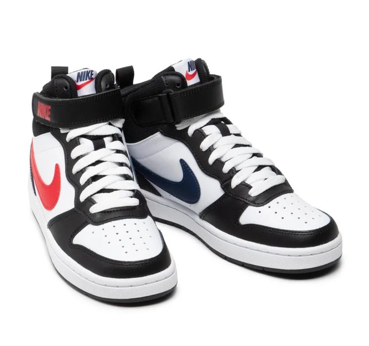 Adidasi copii gheata Nike Court Borough Mid