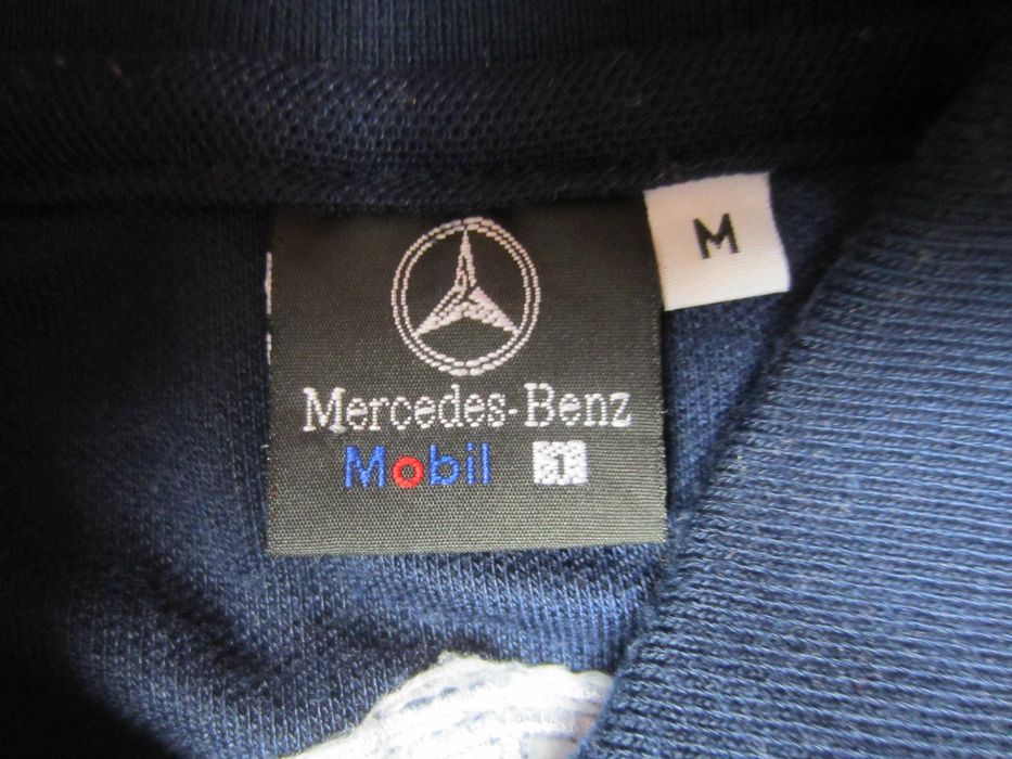 Tricou polo Mercedes AMG, masura M, 2 nasturi inscriptionati, 100%Bumbac stare f. buna