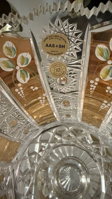 Чешские богемы оригинал, премиум хрусталь, ручная работа
