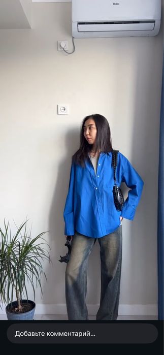 джинсы в винтажном стиле S