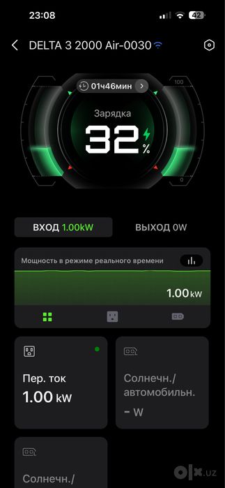 Ecoflow Delta3 2000 Air. Зарядная станция. ИБП.