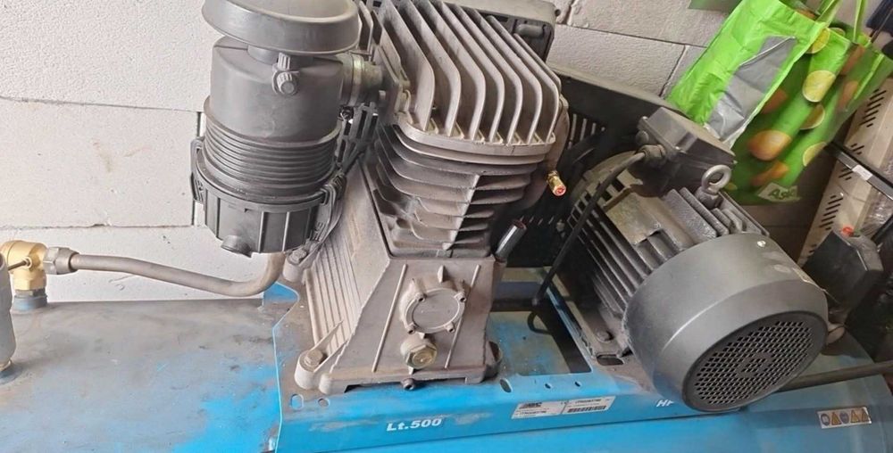 Compresor aer.  ABAC 500l 7.5hp
