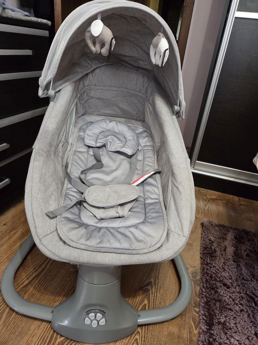 Kikka Boo бебешка люлка WINKS grey