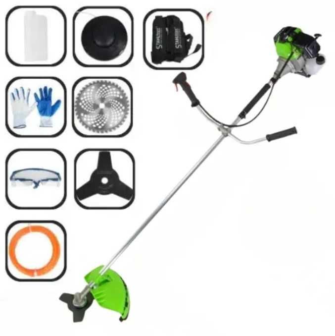 Професионална моторна коса / Бензинов Тример за Трева Тайга 74 кубика