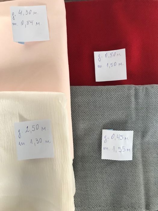 Летни, памучни, вълнени платове - прибавени нови