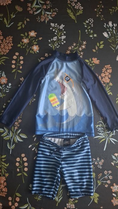 Set baie UPF 50 băieți H&M,Nr.110/116