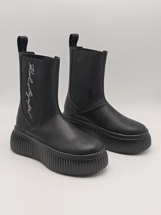 Karl Lagerfeld Keeper LO Long Gore Оригинални дамски боти
