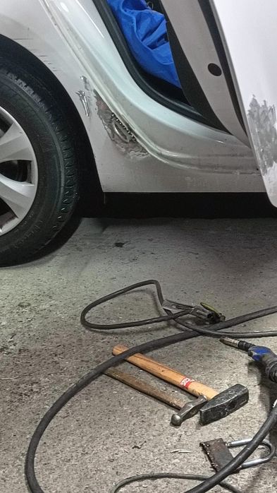 Tinichigerie plata la final vopsitorie auto
