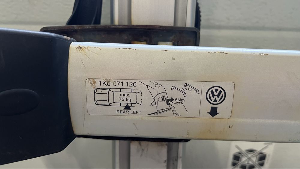 Багажник за таван и за 2 броя колела VW Golf, Atera