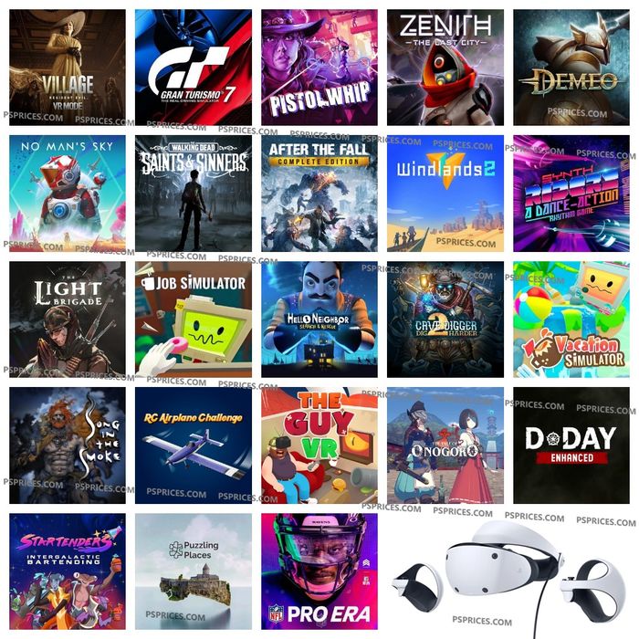 Шлем виртуальной реальности PS VR2 для Playstation 5