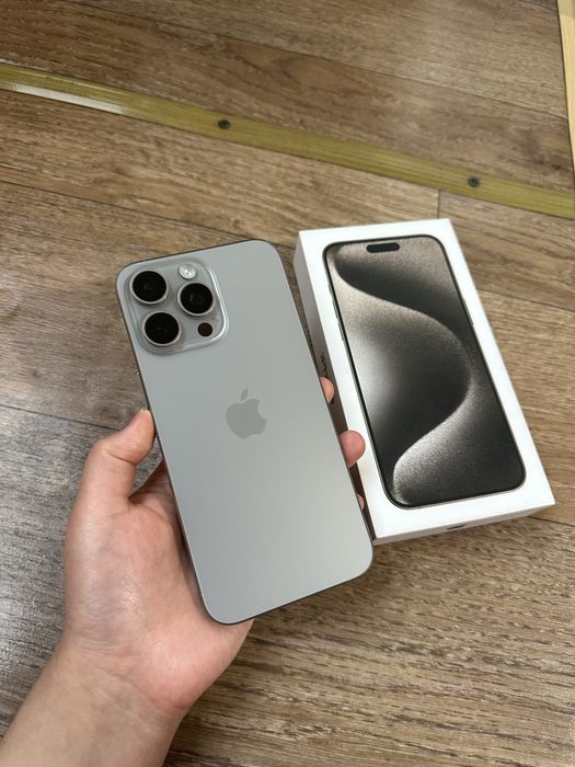 Iphone 15 pro max 256гб 83% С коробкой