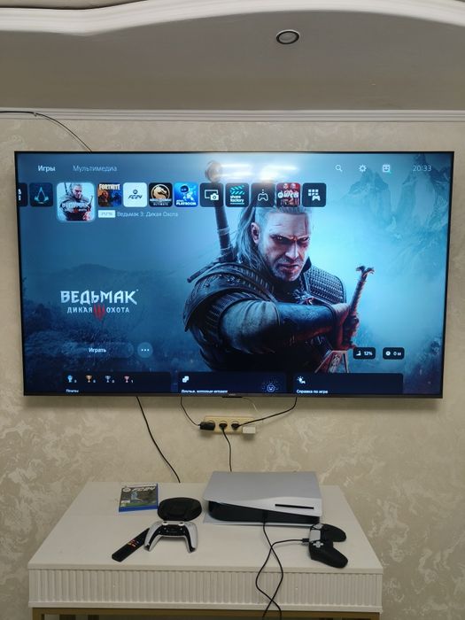 Продается пс 5 с установленными играми