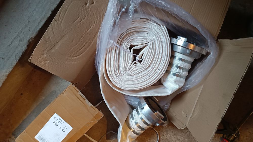 Furtun irigatii/pompa  4 TOLI 20m max 10 bar