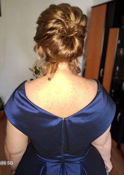 Rochie de ocazie albastra. Livrare in tara