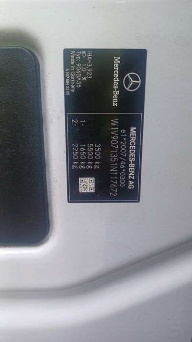 Vand Mercedes Sprinter 8 europaleti