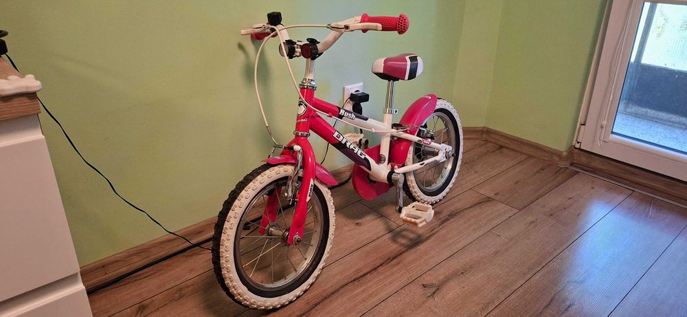Детско колело DRAG Rush 14" – велосипед с помощни колела