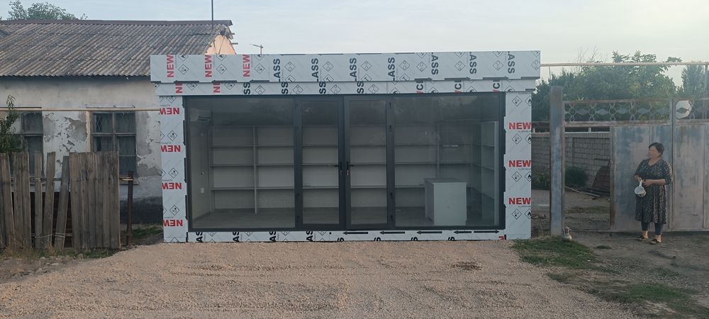 Контейнер под магазин готовы конструкции