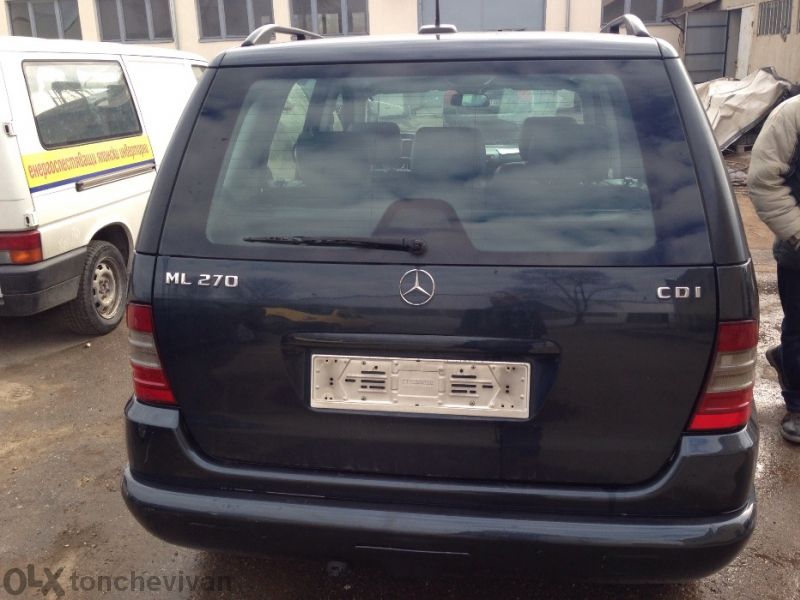 ML270CDI НА ЧАСТИ 2.7 cdi цди навигация w163 ролбар ролбари автоматик