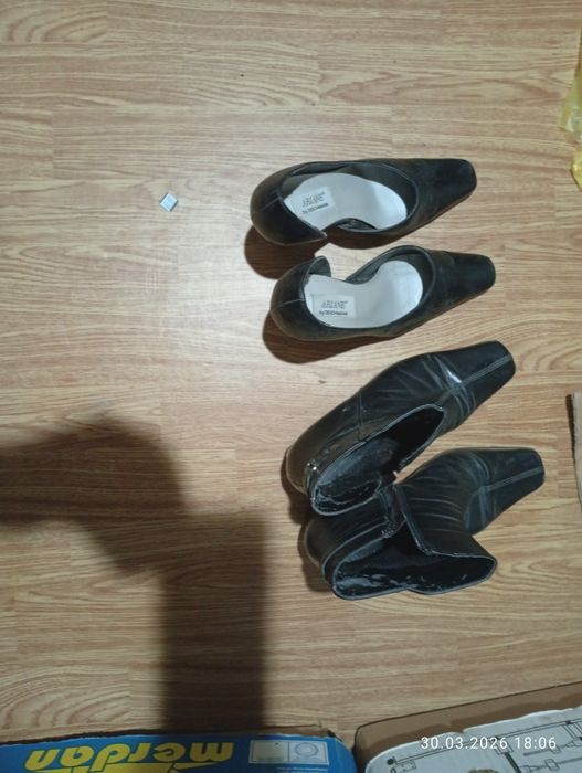 Полусапожки и  туфли женские 35-36 размер.