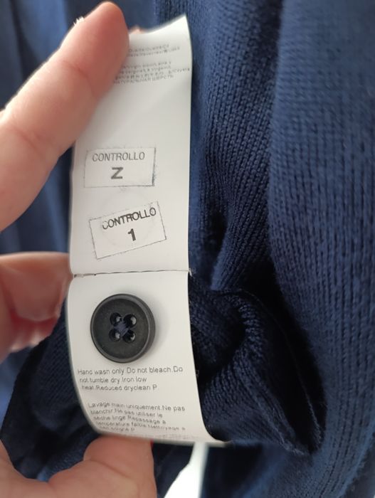 Boss Orange жилетка вълна тъмно синьо