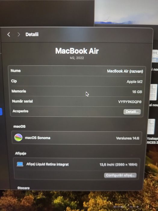 MacBook Air 16GB