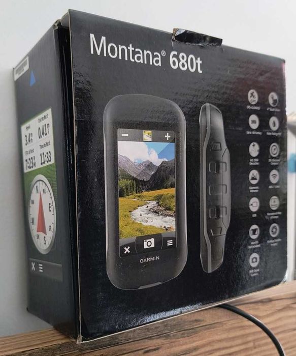 Garmin Montana 680t – GPS outdoor de top pentru cei care merg oriunde