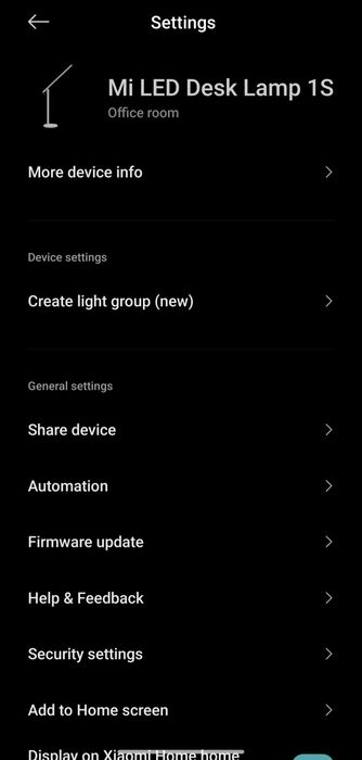 Mi Smart LED Desk Lamp 1S