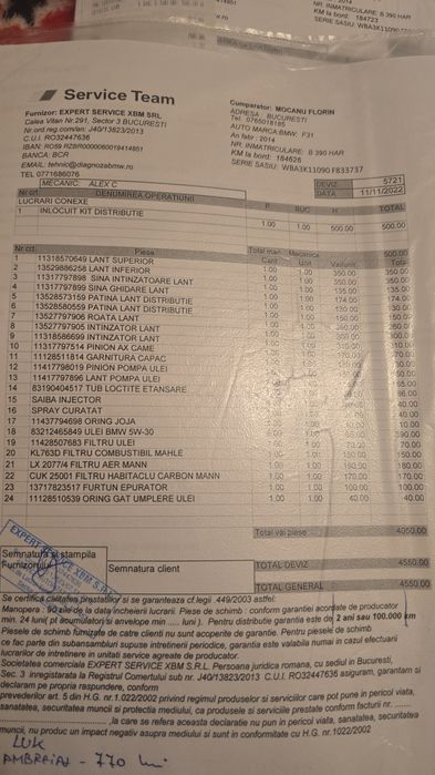 Bmw f31 disel motor 2.0 manual ! Preț Fix nu  Doresc Schimburi  pt detali lăsați msj pe whatap!