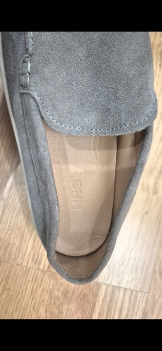 Pantofi piele întoarsă Mango 44