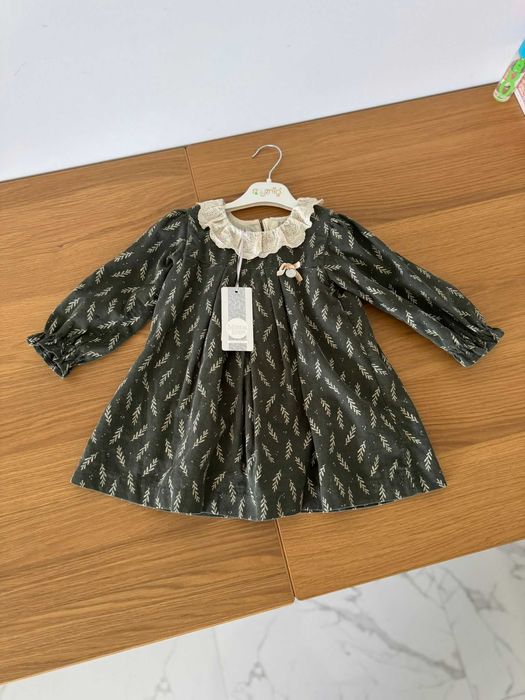 Rochita de catifea Monna Rosa 86/92 cm - 18/24 luni