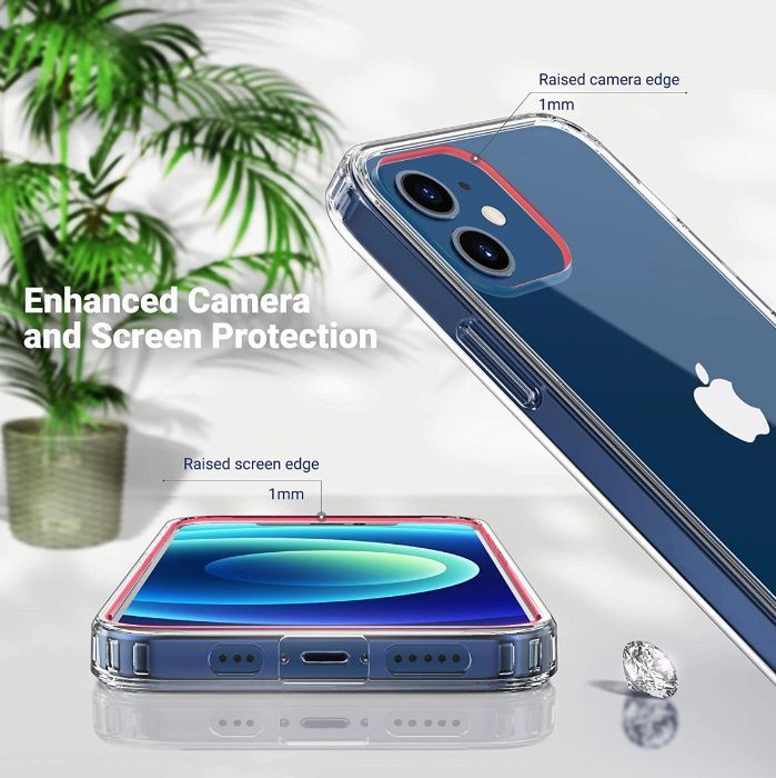 Husa CRYSTAL 360° fata + spate iPhone 12 , 12 Mini, 12 Pro, 12 Pro Max