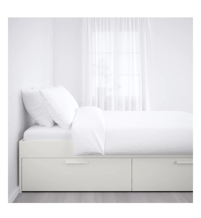 Кровать IKEA Бримнэс, белый