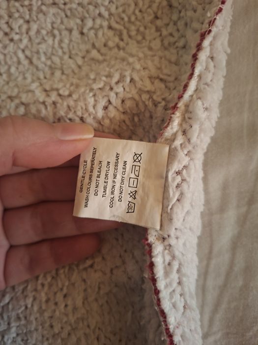 Дебело зимно одеало с ръкави и качулка