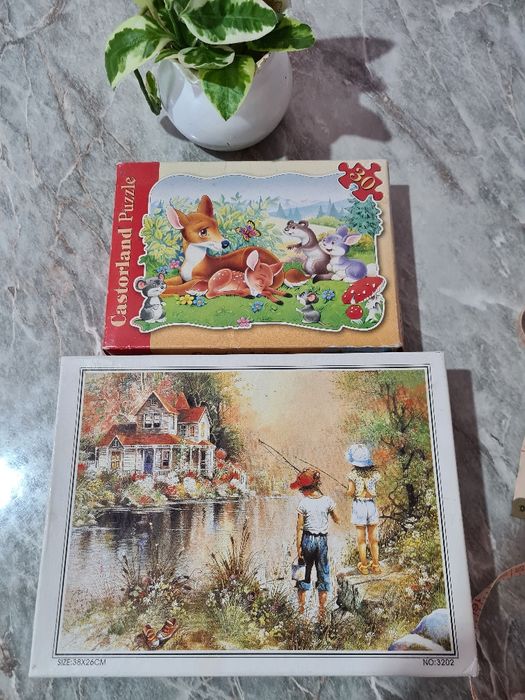 Пазлы фирменные бу