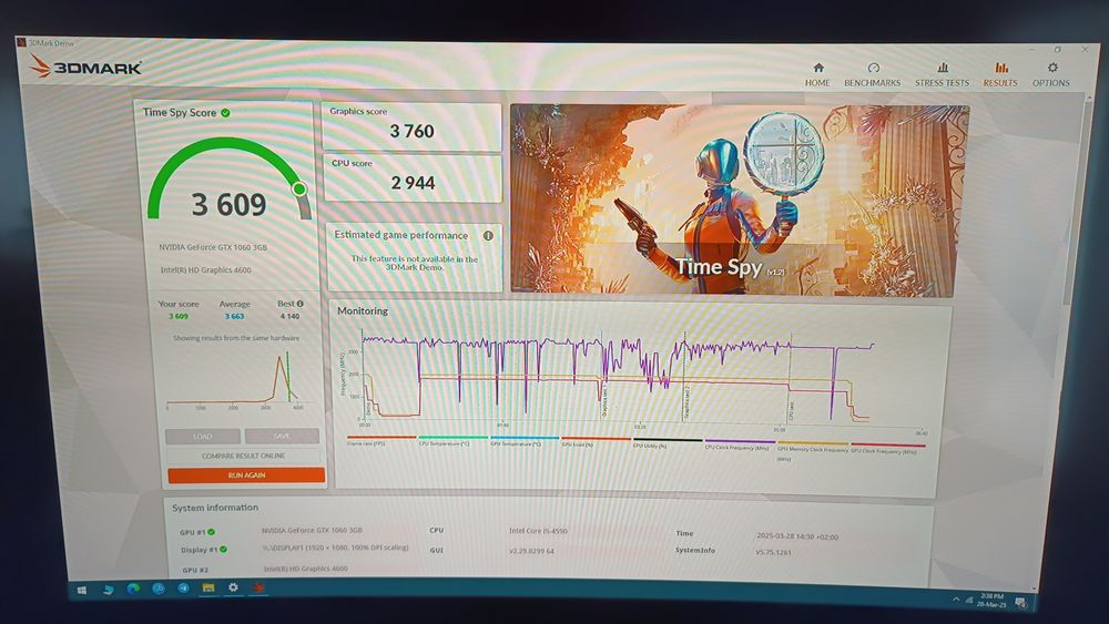 Gaming PC Dell GTX1060 16Gb SSD+HDD Win10Pro