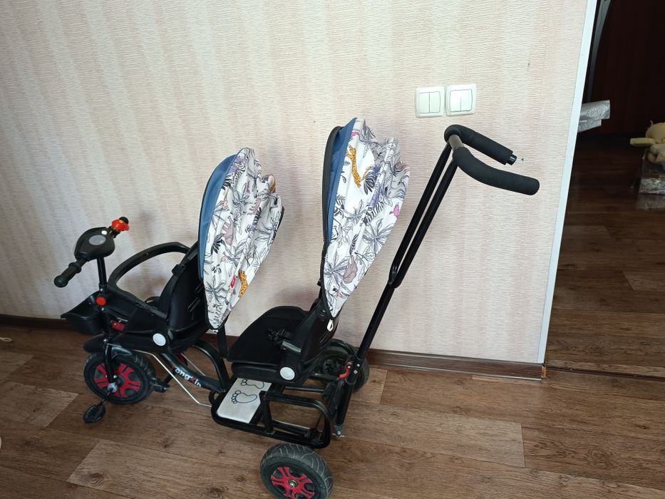 Велосипед детский для двоих