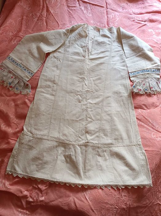 Автентична кенарена риза с богато кене