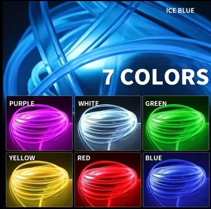 4М LED Лента За Автомобил (Интериор)