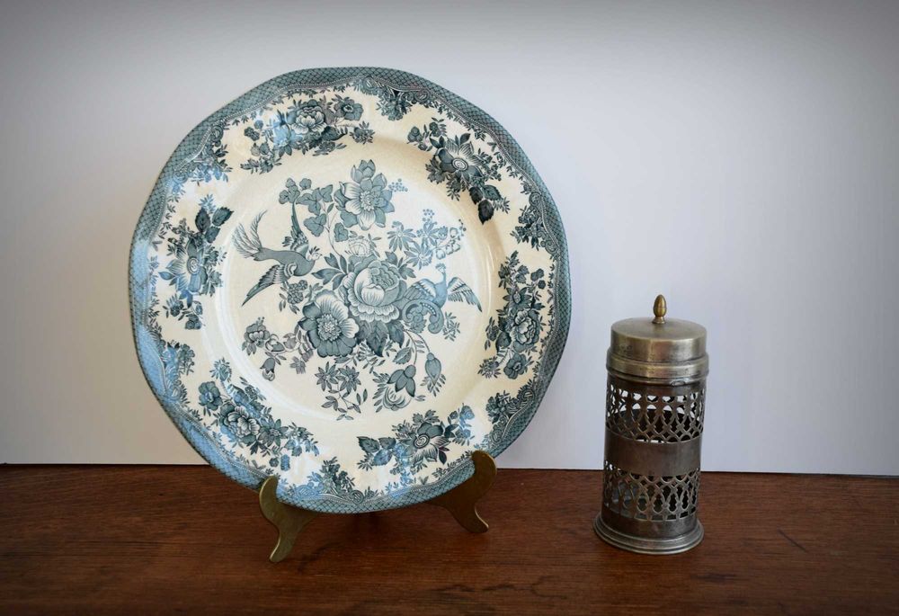 Farfurie vintage Enoch Wedgwood-Asian Pheasants