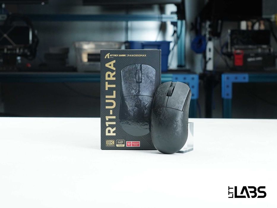 NEW Mouse Attack shark R11 ULTRA PAW3950 8K DPI 42000