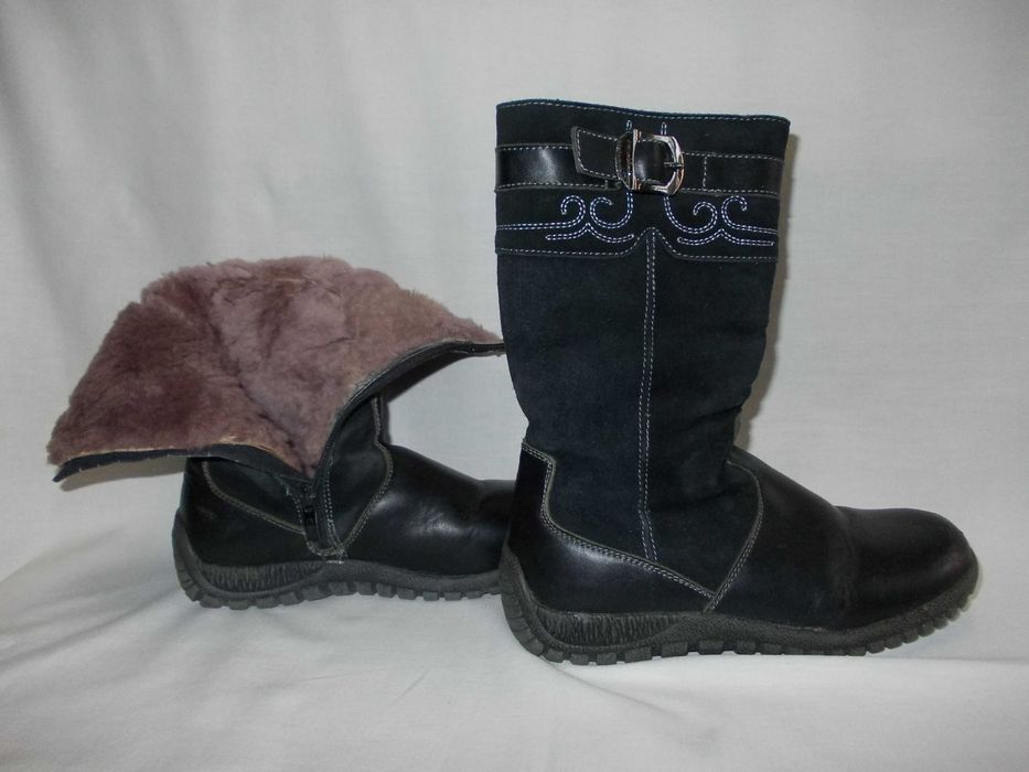 Теплые сапоги, размер 35.