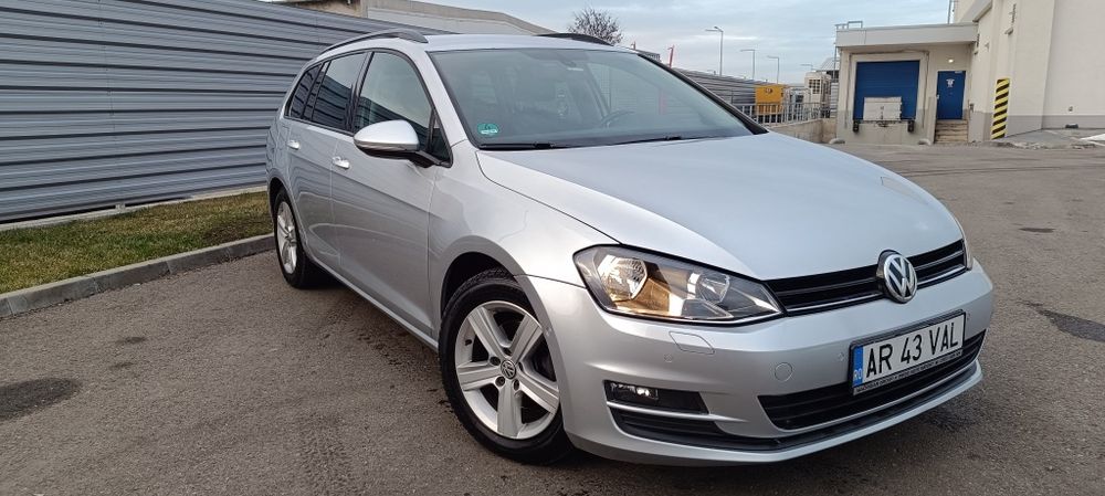 Vând VW Golf 7 2014 înmatriculat cu fiscal 1.6 Tdi Stare foarte buna .