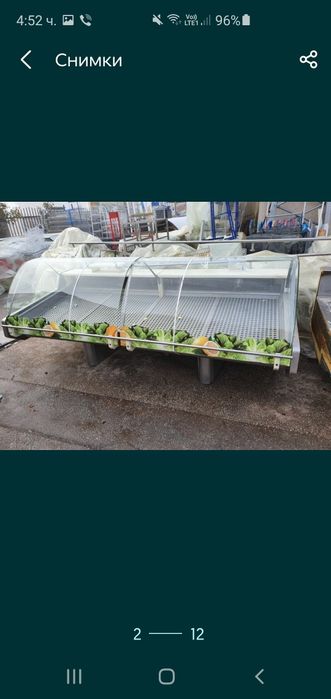 Хладилни маси1400лв,стъклени витрини 900лв 100бр,налични