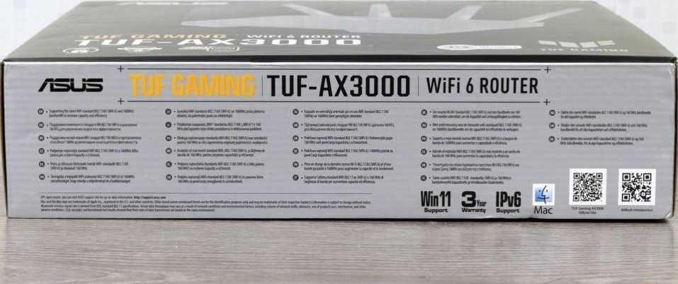 Маршрутизатор ASUS TUF Gaming AX3000 V2