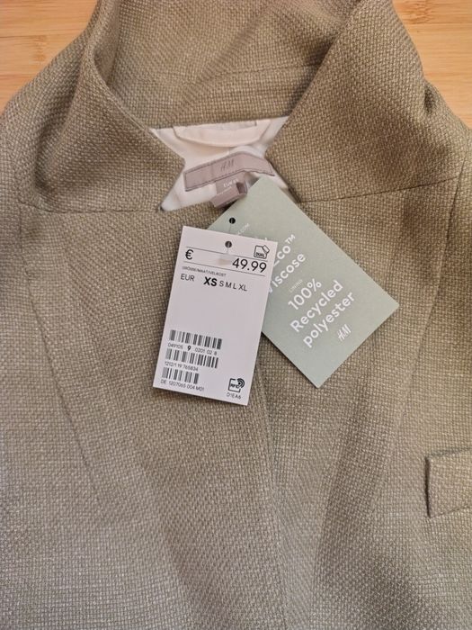 Sacou Barbari Nou cu eticheta H&M - S