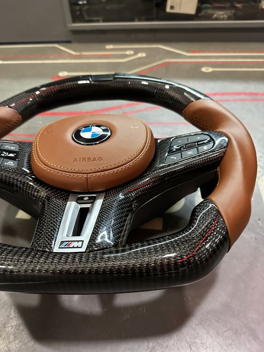 Volan BMW - Carbon - Custom - Seria G - Incalzire - Traffic Jam - Vib